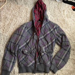 Volcom plaid jacket